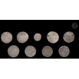 SELDJOUKIDES DE RUM 8 dirhams d'argent, la plupart datés entre 650 H / 1252 et 685 H / 1286, frappés