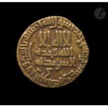 ABBASSIDES Harûn al-Rashîd (158-169 H / 786-809) Dinar d'or daté 171 H / 787, au nom de Mûsâ,