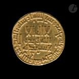 ABBASSIDES Al-Mahdî (158-169 H / 775-785) Dinar d'or daté 166 H / 782 Poids : 4,1 g TTB