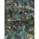 Jean-Paul RIOPELLE [canadien] (1923-2002) Composition n° 20, 1954 Huile sur toile. Signée et datée