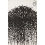 Mario PRASSINOS (1916-1985) Suaire, 1974 Encre sur papier. Signée et datée. 120 x 80 cm Provenance :