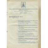 Olympic Games Berlin 1936 Official Information - Official information no. 2 dated 30th July 1936