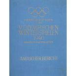 Olympic Games 1940. Official Report - By Carl Diem, Preparations for the 5th Olympic Winter Games in