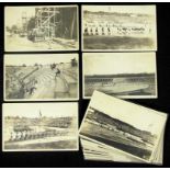 Inter Allied Games 1919 18 Postcards Olympic 1920 - 18 black-and-white photo postcards from the "