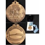 Asian Athletic Championships 1998 Winner medal - Official, ornate winners medal, 3rd place at the "