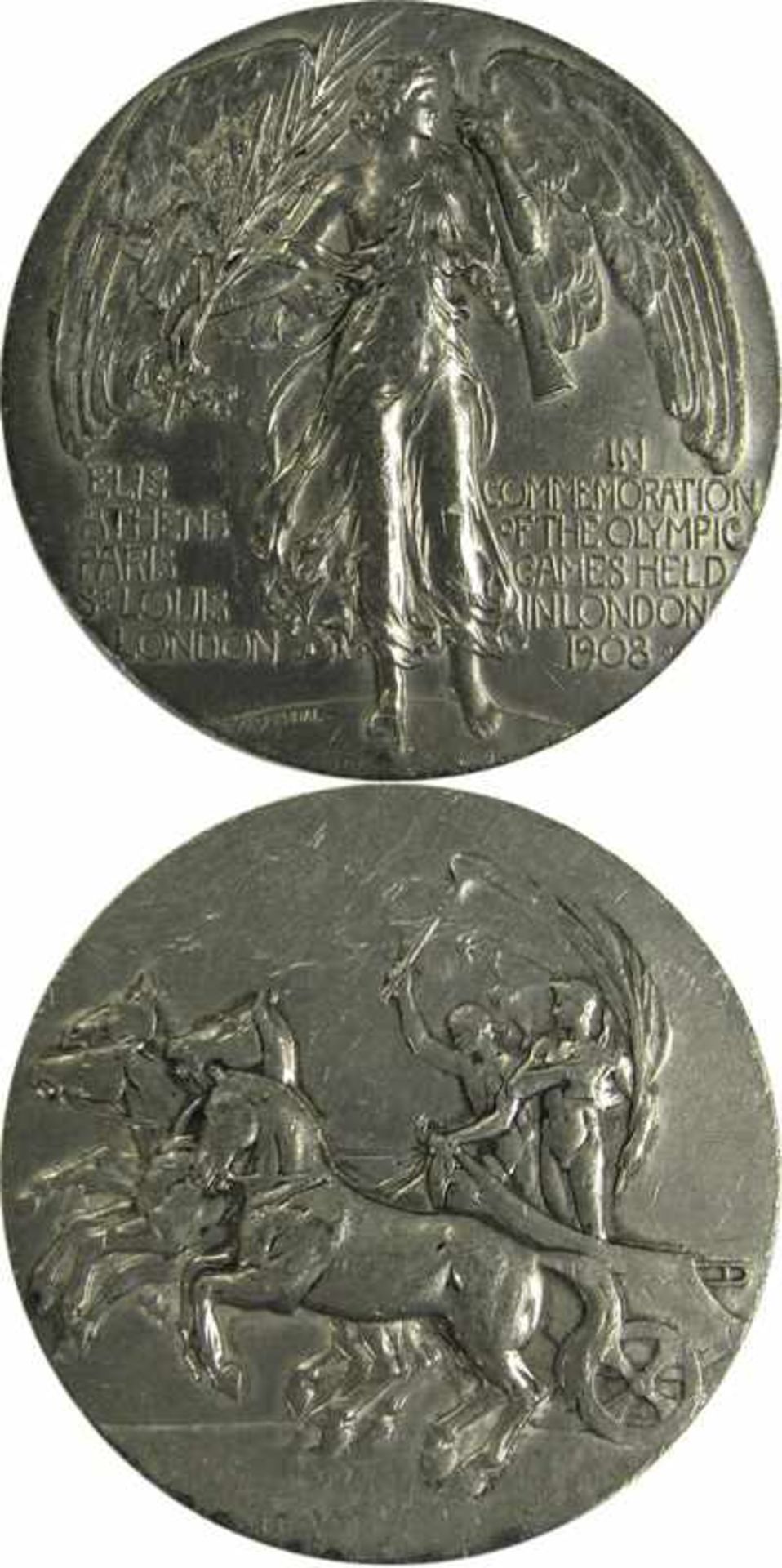 Participation Medal: Olympic Games 1908 - „In Commemoration of the Olympic Games held in London