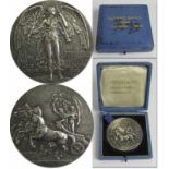 Participation Medal: Olympic Games 1908: Silver - Silver Medal: „In Commemoration of the Olympic