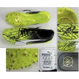 Usain Bolt Boots 2017 Olympic Games 2016 - Original match worn running spikes which belonged to