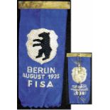 World Championship 1935 Berlin - Participant badge of the Rowing World Championship, "Berlin