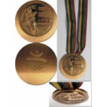 Olympic Games 1992. Bronze Winner's medal COA - Original bronze medal from the Olympic Games in
