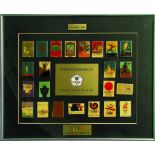 Olympic Summer Games 1986 - 1996 Pin Collection - Collection of 23 badges with motifs of