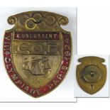 Participation Badge: Olympic Games Paris 1924. - VIII Olympiad Paris 1924, „Concurrent“(Athlets).