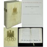 Olympic games 1936. Official Report VIP Edition - Official report from the Olympic Games Berlin 1936