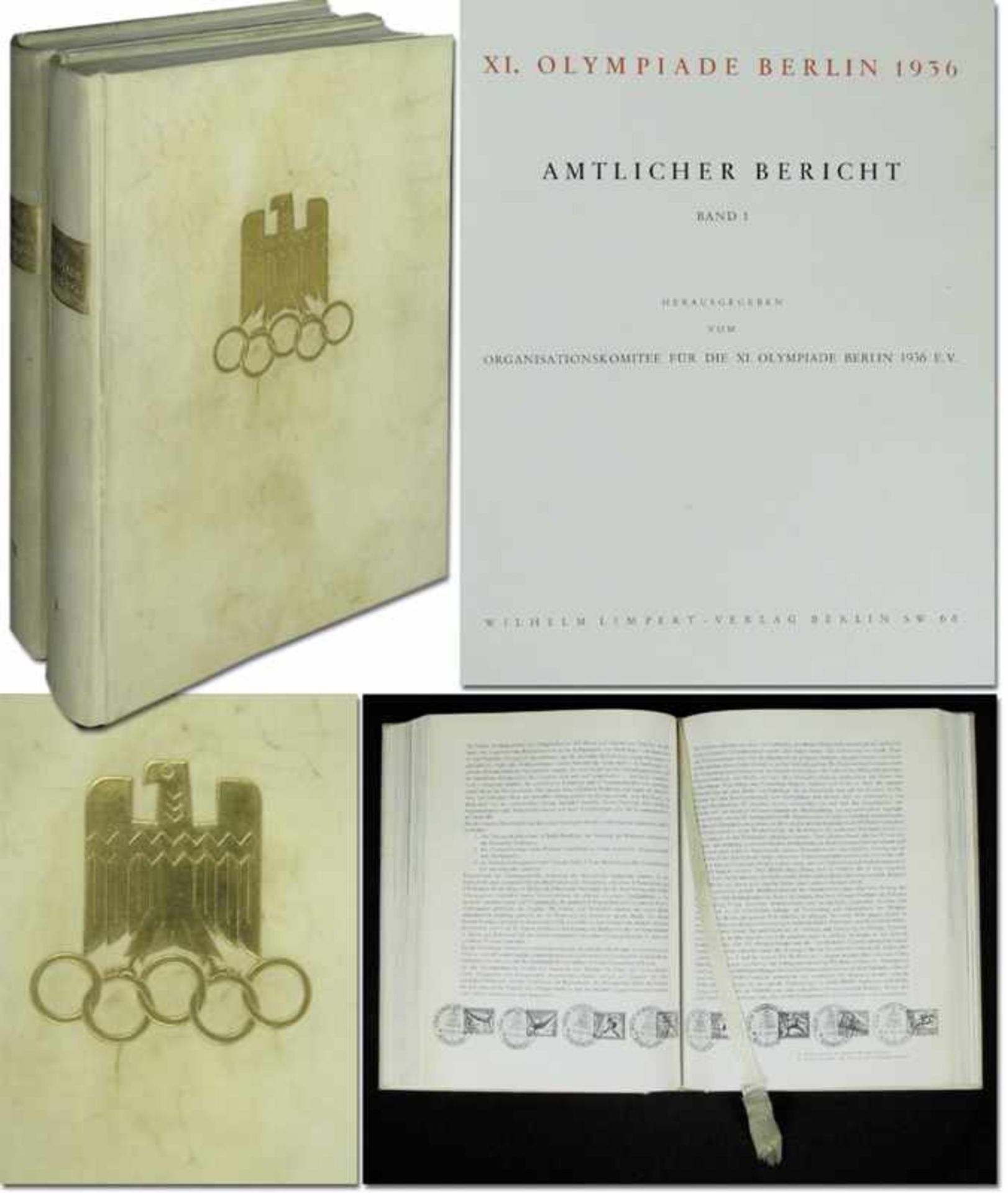 Olympic games 1936. Official Report VIP Edition - Official report from the Olympic Games Berlin 1936