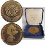 UEFA Euro 1980. Official Medal - Large official souvenir medal on occasion of the European