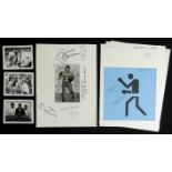 Olympic Games Munich 1972 Boxing Collection Autog - Collection "boxing at the Olympic Games in