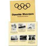 Olymoic Winter Games 1936 German Sticker Album -Sammelbilder-PEZ/Haas - Olympischen Winterspiele