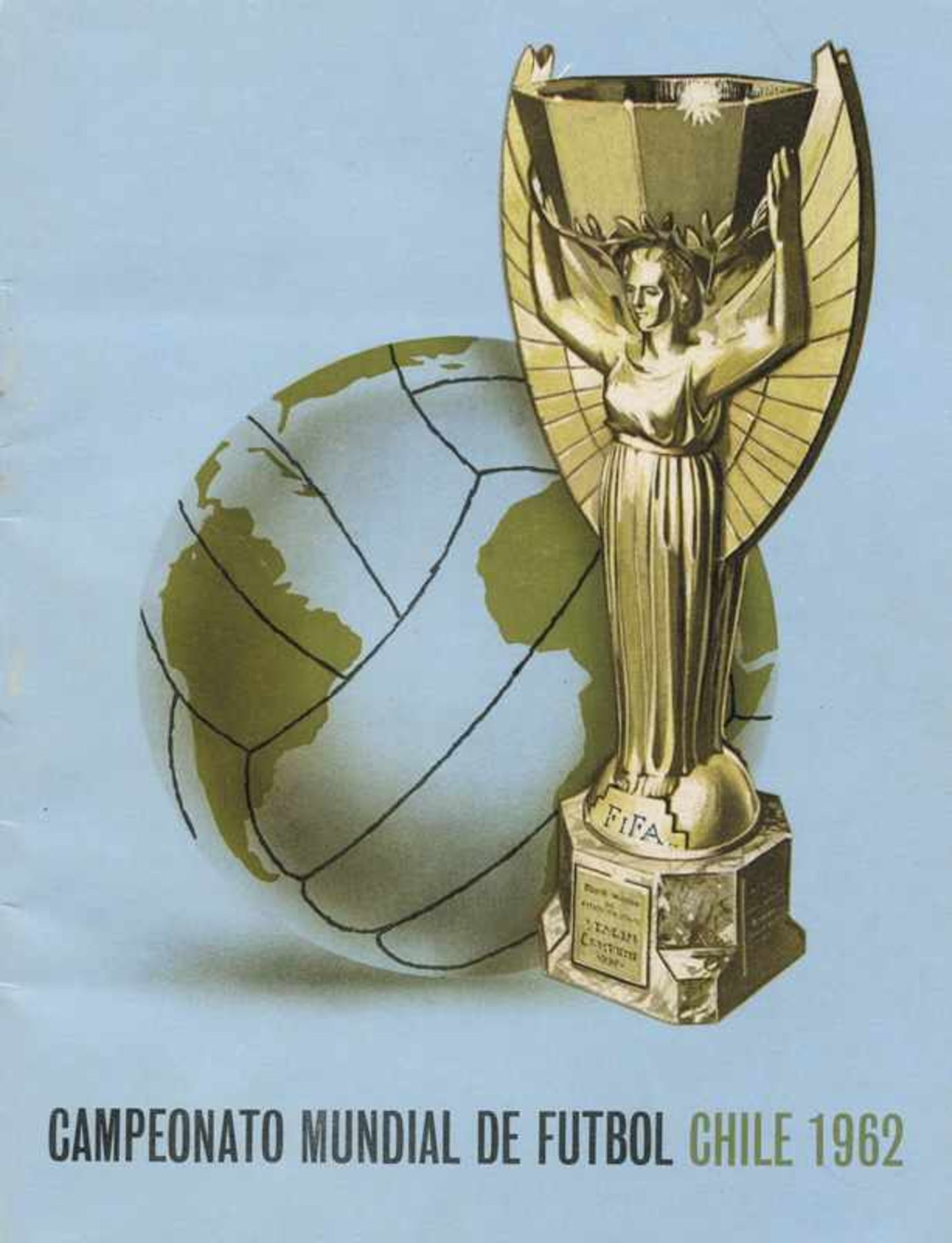 World Cup 1962. Rare Programm from Tabacos - Complete programme of the games with forewords from the