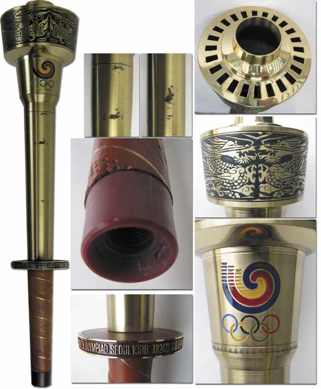 Olympic Games Seoul 1988 Original Torch - Original Olympic torch for the Olympic Games in Seoul