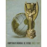 World Cup 1962. Rare Programm from Tabacos - Complete programme of the games with forewords from the