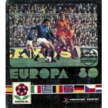 UEFA Euro 1980 Panini Sticker Album Europa 80 - Complete with 262 m/c pictures, size 24 x 27cm, 32