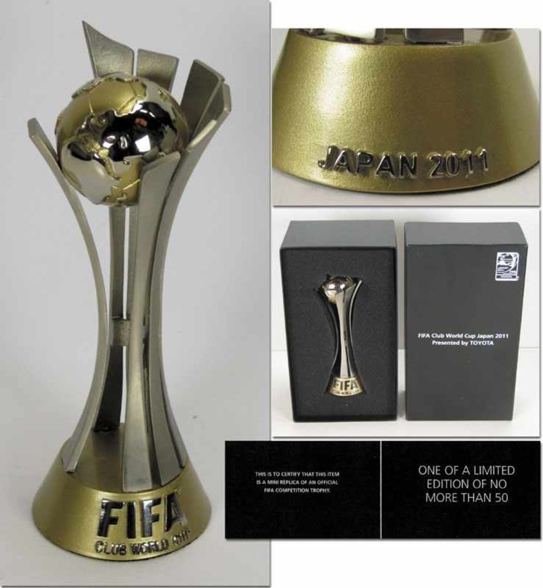 FIFA Club World Cup 2011 Barcelona CF Replica - FIFA Club World Cup 2011. Official downsized