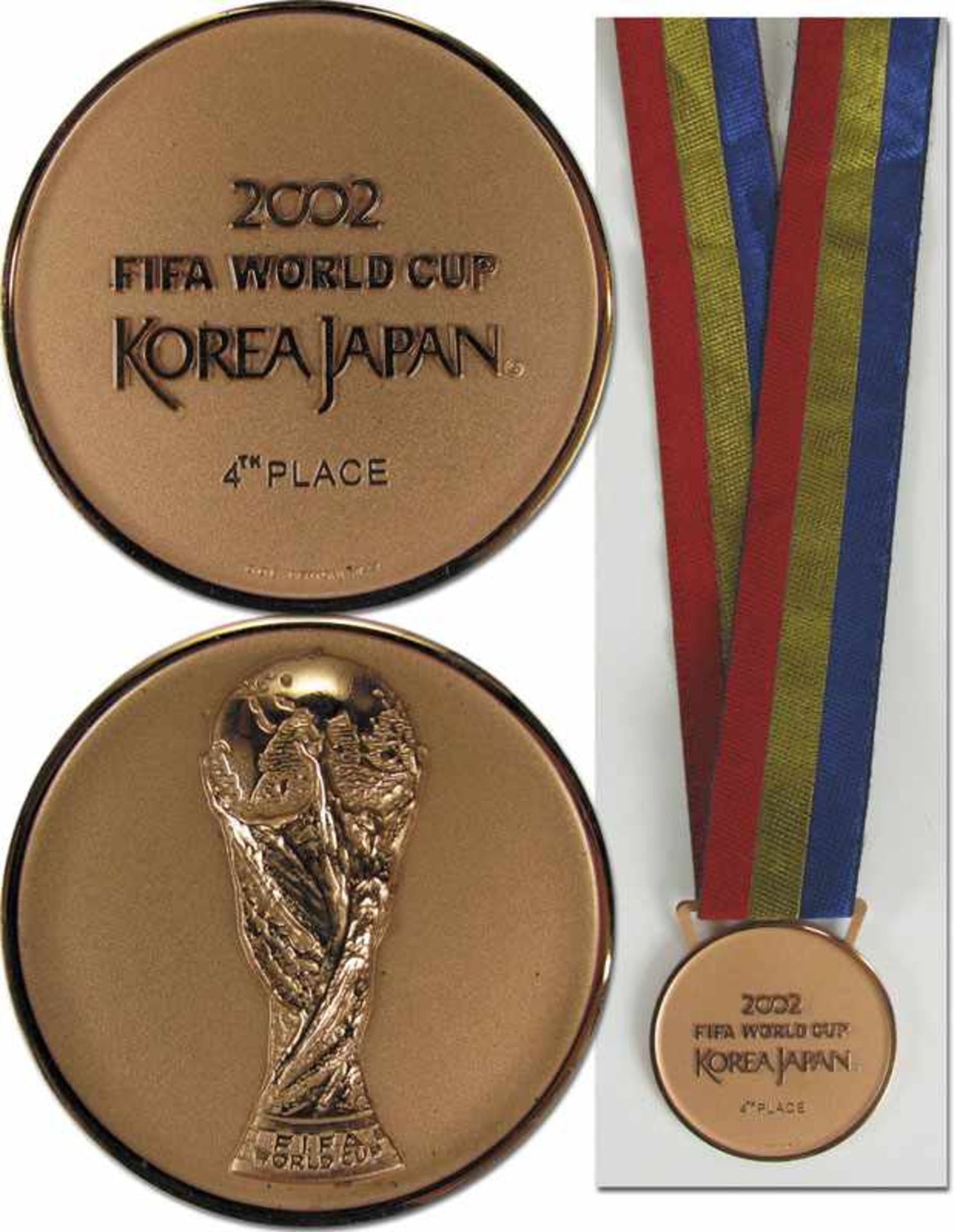 FIFA World Cup 2002. Winner medal Germany - Official winer medal of the Korean team for winning