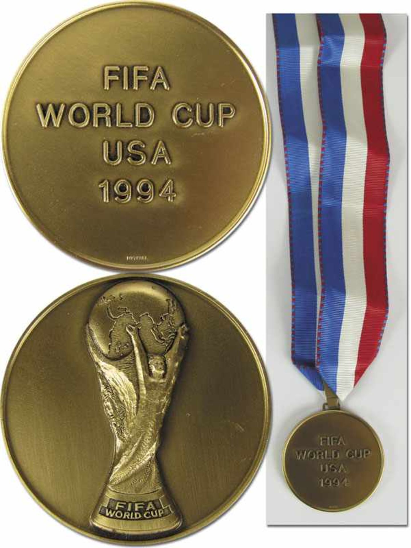 World Cup 1994 USA. Runners up medal - Runners-up Medal (Winners medal): FIFA World Cup USA 1994,