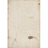 Manuscrito “Historia de Sanlúcar la Mayor y Aljarafe” por Onofré Marmolejo, clérigo menor de la Casa