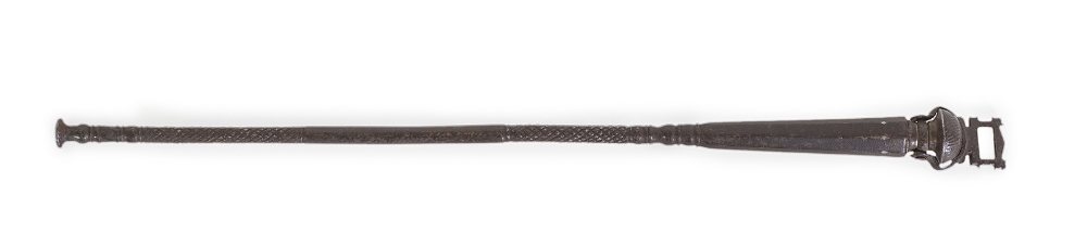 Baqueta para escopeta en hierro forjado, S. XVIII Medidas: 36 cm