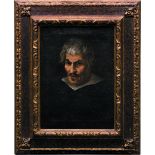 LUIS TRISTÁN (1580/1585-1624) Retrato de caballero Óleo sobre lienzo. 53,5 x 39,5 cms. Inscrito: “68