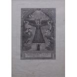 FRANCISCO MIRANDA (dib y grab) Cristo de San BultGrabado. 26 x 19 cm. Inscrito: “Verdadero retrato