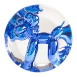 JEFF KOONS (York, Pensilvania, EE.UU, 1955) Balloon Dog (Blue), 2005 Porcelana. 26 cm. diámetro. Con