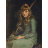ESCUELA INGLESA, SIGLO XX Retrato de Lord Scaham según Sir Thomas Lawrence y retrato de dama con