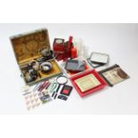 A photgraphic enlarger/duplicator, cased; & various ditto accessories