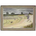 PRYOR (later GURNEY), Sophie (1919-2011). The chalk quarry at Barrington, near Cambridge. Signed &