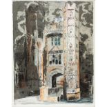 PIPER, John, C. H. (1903-1992). “Oxburgh Hall, Norfolk” printed in colours, signed in pencil &