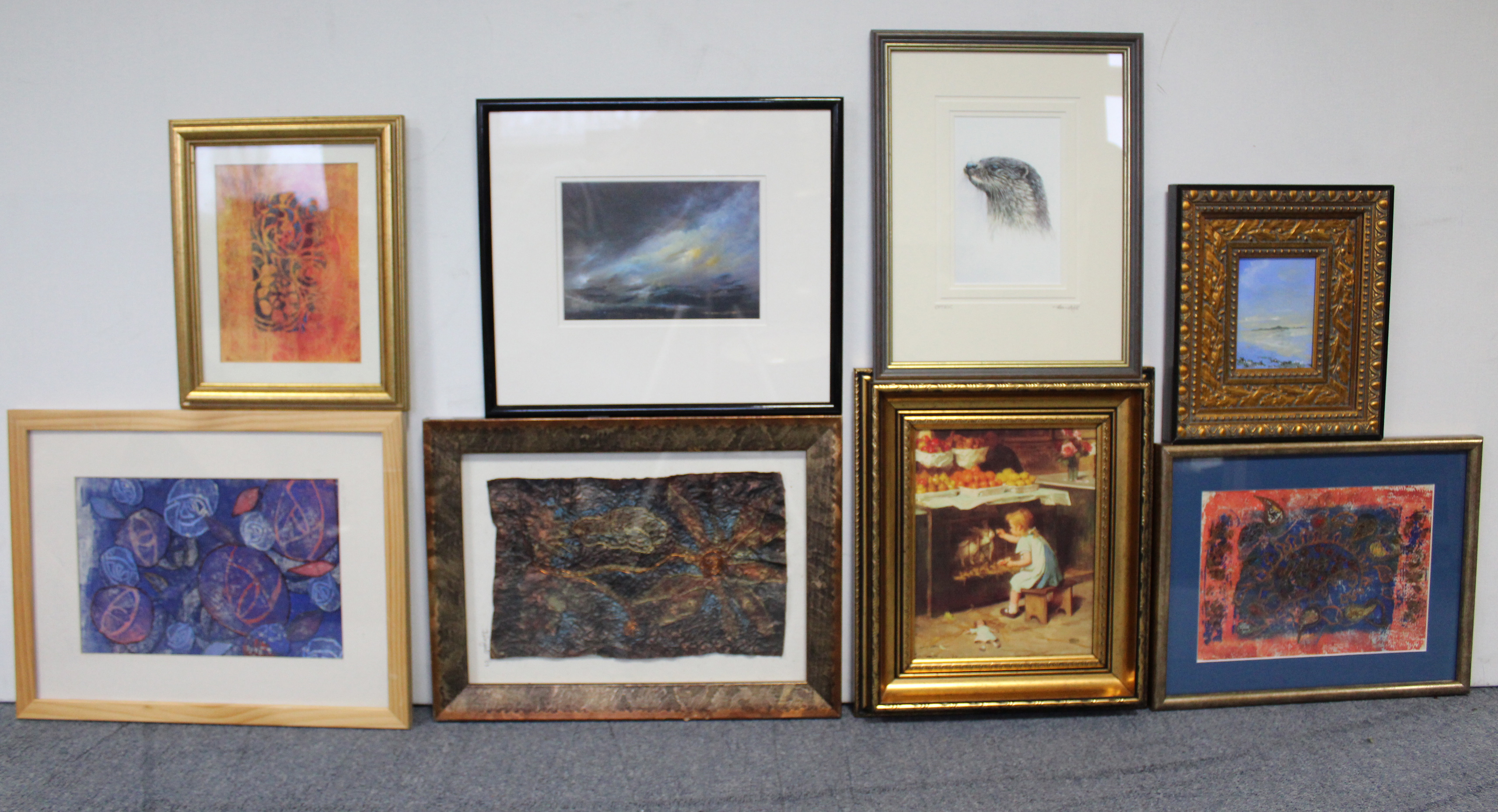 Various decorative paintings & prints.