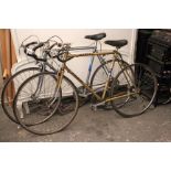 Two Raleigh racing bicycles; & a Viscount ditto.