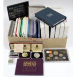 Thirty two sets of British specimen coins:- 1962, 1964, 1965, 1966, 1967; & 1970 to 1991