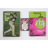 Two volumes by Australian & Somerset cricketers “Cricket Is A Game” by Colin McCool (1961); & “My