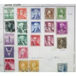A collection of GB & foreign stamps in various albums, stock books, & loose album leaves.