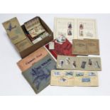 Various mixed cigarette cards in albums & loose.