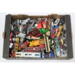 Approximately eighty various scale models by Dinky, Corgi, Matchbox, Superkings, etc., all