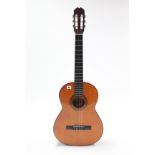 A B M “Almeria” Spanish six-string acoustic guitar, with case.