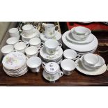 Various items of decorative china, cutlery, etc.