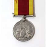 The China War Medal 1900, awarded to: Rfln Shamlat Khatri, 1st Btn., 2nd Gurkhas.