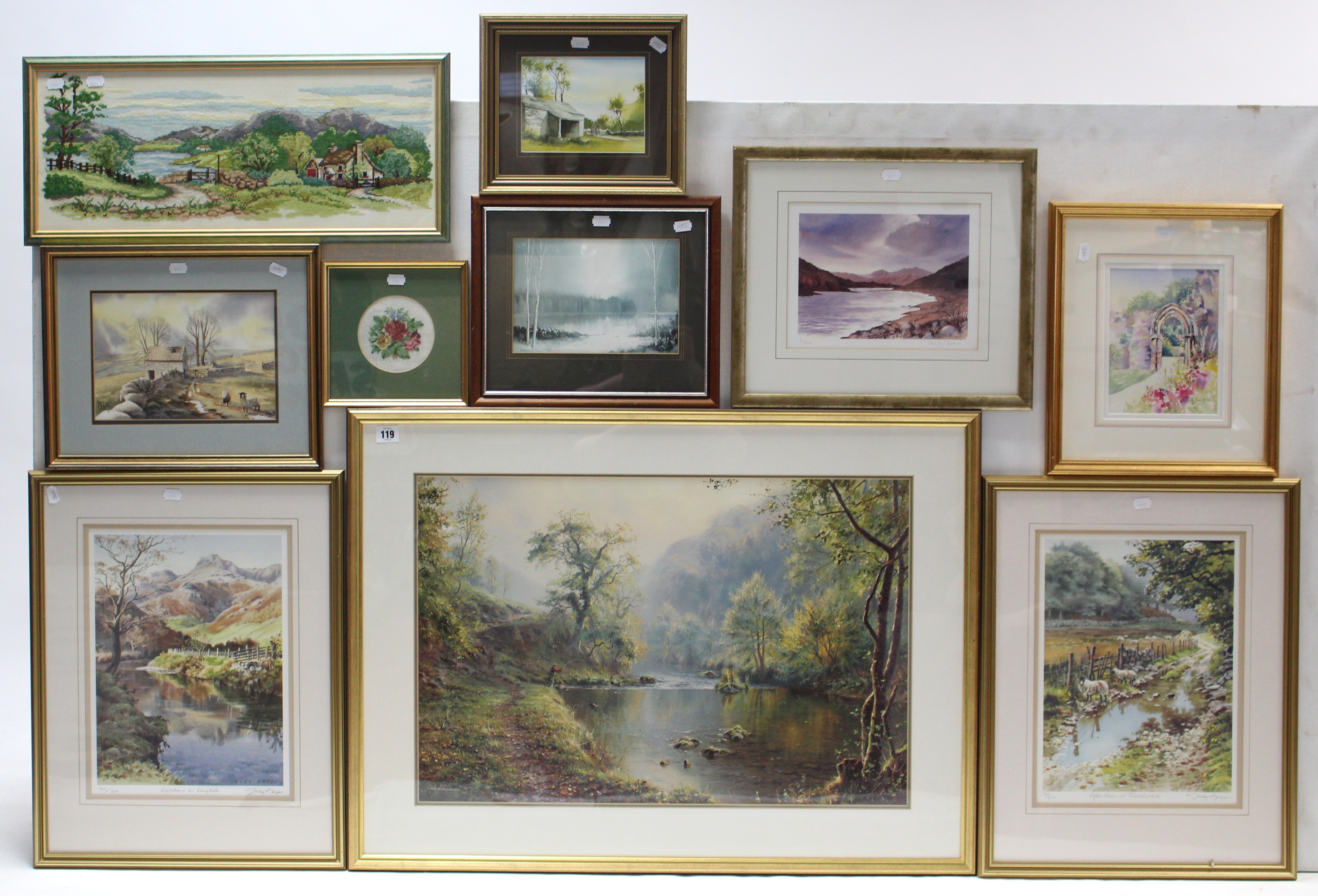 Various decorative paintings & prints.