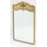 A similar rectangular wall mirror, 25½” x 40½”; a matching coffee table, 30” wide & a similar