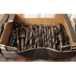 Thirty eight heavy duty drill bits